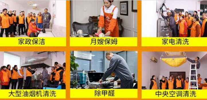 龙景家政保洁与家电清洗 让您的家焕然一新